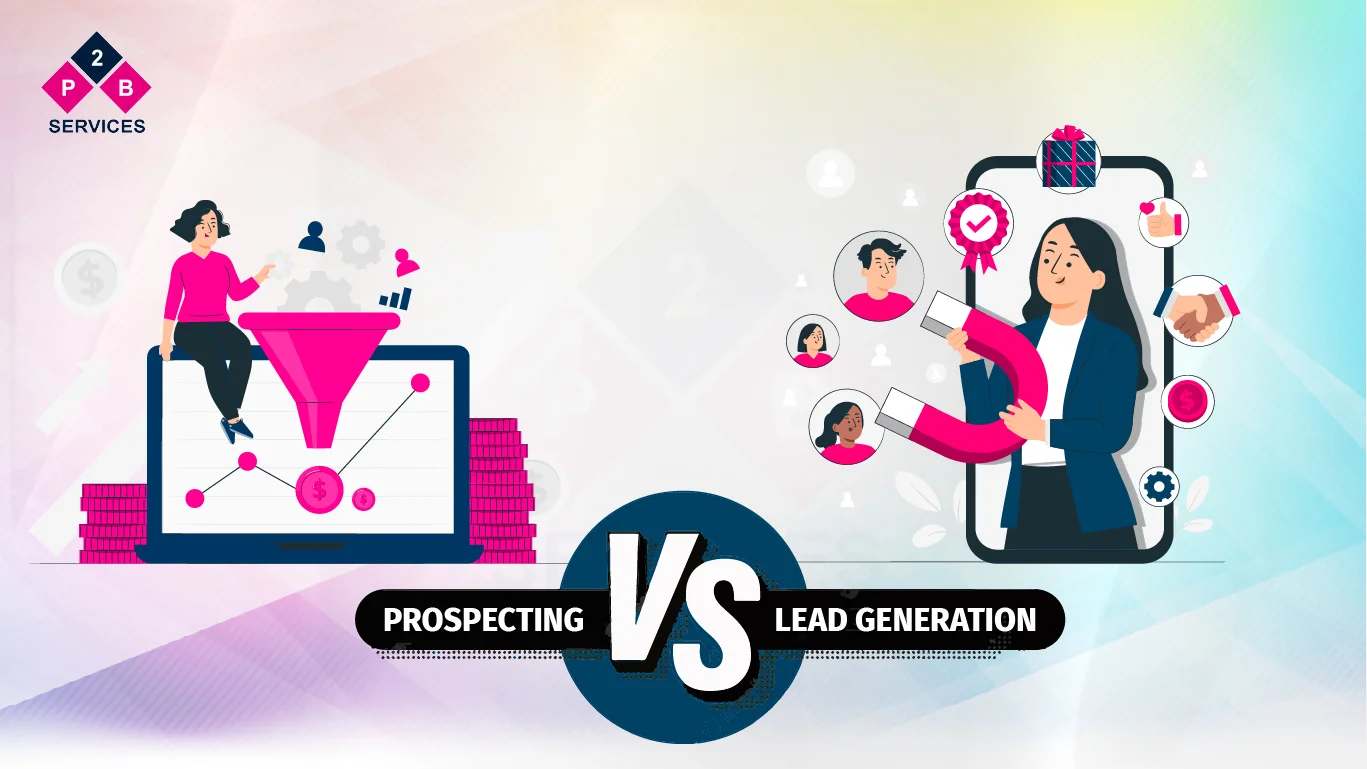prospecting vs lead generation 
